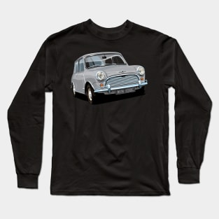 classic mini cooper in grey Long Sleeve T-Shirt